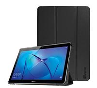 FINTIE Coque pour Huawei MediaPad T3 10 - Ultra-Mince et Léger étui Housse de Protection en PU Cuir Case Cover avec Support Fonction pour Huawei MediaPad T3 9,6 Pouces, Noir