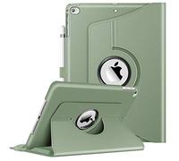 FINTIE Coque pour iPad 9.7 Pouces 6ème Gén 2018 / iPad 5ème Gén 2017 / iPad Air 2 / iPad Air - Etui de Protection 360° Rotation Housse Case Cover Sommeil/Réveil Auto, Vert Sauge