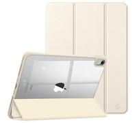 FINTIE Coque pour iPad (A16) 11 Pouces 11ème Génération 2025, iPad 10ème Génération 10.9 Pouces 2022 - Coque Arrière Transparente Claire, Housse avec Bords Antichoc, Or Champagne