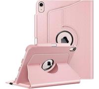 FINTIE Coque pour iPad Air 11 Pouces M3/M2 (2025/2024), iPad Air 5/4 10.9 Pouces (2022/2020) - [Rangement de Stylet] Étui Rotatif à 360° Housse Pivotante Veille/Réveil Auto, Or Rose