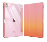 FINTIE Coque pour iPad Air 11 Pouces M3/M2 (2025/2024), iPad Air 5/4 10.9 Pouces (2022/2020) - [Rangement de Stylet] Housse Transparente Claire Etui Antichoc Veille/Réveil Auto, Ombre Crépusculaire