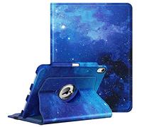 FINTIE Coque pour iPad Air 4ème Génération 10,9" 2020, Étui Rotatif 360 Degrés Housse Protection avec Pencil Holder, Pochette avec Fonction Support, Veille/Réveil Automatique, Ciel Étoilé