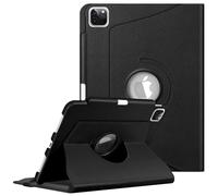 FINTIE Coque pour iPad Pro 11 Pouces 2022/2021 (4ème/3ème Génération) - Housse Rotatif à 360° [Rangement de Pencil], Etui Aussi Compatible avec iPad Pro 11" 2020/2018 (2e/1e Gén), Noir