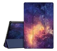 FINTIE Coque pour Lenovo M10 Plus 3rd Gen 10.6 Pouces 2022 (TB125 / TB128) - Étui Fin et Rigide Housse Pliable Légère, Protection pour Lenovo Tab M10 Plus 3ème Génération, Galaxie