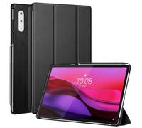 FINTIE Coque pour Lenovo Yoga Tab Plus 12.7 Pouces (TB520FU) 2025, Coque Arrière Rigide Housse Fine et Légère Étui Pliable, Protection pour Tablette Lenovo Yoga Tab Plus, Noir