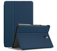 FINTIE Coque pour Samsung Galaxy Tab A 10.5 Pouces 2018 SM-T590/T595 | Etui de Protection Support Multi-Angle Housse avec Fonction Sommeil/Reveil Automatique, Bleu Marine