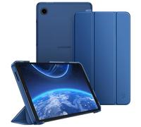 FINTIE Coque pour Samsung Galaxy Tab A11 8.7 Pouces 2025 et Galaxy Tab A9 8.7” 2023, Etui Fin et Transparent Givré Housse Dure et Légère, Bleu Naval