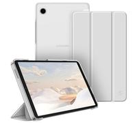 FINTIE Coque pour Samsung Galaxy Tab A11 8.7 Pouces 2025 et Galaxy Tab A9 8.7” 2023, Etui Fin et Transparent Givré Housse Dure et Légère, Argent
