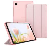 FINTIE Coque pour Samsung Galaxy Tab A11 8.7 Pouces 2025 et Galaxy Tab A9 8.7” 2023, Etui Fin et Transparent Givré Housse Dure et Légère, Or Rose