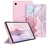 FINTIE Coque pour Samsung Galaxy Tab A11 8.7 Pouces 2025 et Galaxy Tab A9 8.7” 2023, Etui Fin et Transparent Givré Housse Dure et Légère, Marbre Glorieux