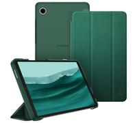 FINTIE Coque pour Samsung Galaxy Tab A11 8.7 Pouces 2025 et Galaxy Tab A9 8.7” 2023, Etui Fin et Transparent Givré Housse Dure et Légère, Vert Foncé