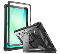 FINTIE Coque pour Samsung Galaxy Tab A11 Plus (A11+) 11 Pouces 2025 et Galaxy Tab A9 Plus (A9+) 11” 2023 - Étui Robuste Antichoc, Housse avec Protection d'Écran & Béquille, Noir