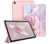 FINTIE Coque pour Samsung Galaxy Tab A11 Plus (A11+) 11 Pouces 2025 et Galaxy Tab A9 Plus (A9+) 11” 2023, Etui Transparent Givré Dur Housse Fine et Légère, Marbre Glorieux