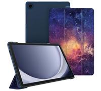 FINTIE Coque pour Samsung Galaxy Tab A11 Plus (A11+) 11 Pouces 2025 et Galaxy Tab A9 Plus (A9+) 11” 2023, Etui Transparent Givré Dur Housse Fine et Légère, Galaxie