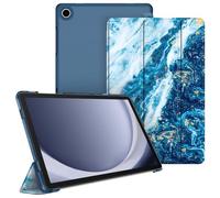 FINTIE Coque pour Samsung Galaxy Tab A11 Plus (A11+) 11 Pouces 2025 et Galaxy Tab A9 Plus (A9+) 11” 2023, Etui Transparent Givré Dur Housse Fine et Légère, Vague Sablé