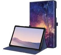 FINTIE Coque pour Samsung Galaxy Tab A11 Plus (A11+)&Tab A9 Plus (A9+)-11" | Housse Folio Fixation à Multiposition, Étui avec Poche Frontale de Document, Galaxie