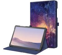 FINTIE Coque pour Samsung Galaxy Tab A9 Plus (Tab A9+) 11 Pouces 2023 (SM-X210/X216/X218), Housse Folio et Multipositions, Etui avec Poche de Document, Galaxie