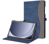 FINTIE Coque pour Samsung Galaxy Tab A9 Plus (Tab A9+) 11 Pouces 2023 (SM-X210/X216/X218), Housse Folio et Multipositions, Etui avec Poche de Document, Denim Indigo