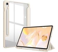 FINTIE Coque pour Samsung Galaxy Tab S10 Lite 10.9 Pouces 2025 et Galaxy Tab S10 FE/S9 FE 10.9”/S9 11”, Housse Arrière Transparente Claire Etui Antichoc Veille/Réveil Auto, Lumière Stellaire