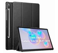FINTIE Coque pour Samsung Galaxy Tab S6 10.5" 2019 SM-T860/T865, Etui de Protection Support Charge sans Fil S Pen Housse Case Cover Mince avec Fonction de Sommeil/Reveil Automatique, Noir