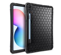Fintie Coque pour Samsung Galaxy Tab S6 Lite - [Série Ruche] Coque de Protection légère antidérapante en Silicone Antichoc pour Samsung Tab S6 Lite 10.4 SM-P610/ P615 2020, Noir