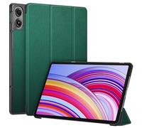 FINTIE Coque pour Xiaomi Redmi Pad Pro 12.1 Pouces 2024, Étui Arrière Rigide Housse Fine Légère Rabat Pliable avec Fonction Sommeil/Réveil Auto, Vert Foncé