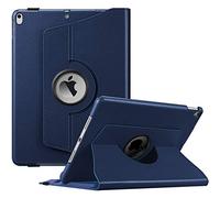 FINTIE Coque Rotative pour iPad Air 3e Génération 2019 / Pro 10.5" 2017 | Étui Pivotant à 360° avec Porte-stylet Intégré, Housse Sommeil/Réveil Automatique, Bleu Marine