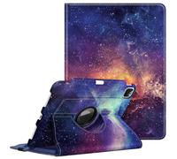FINTIE Coque pour iPad Pro 11 Pouces 2022/2021 (4ème/3ème Génération) - Housse Rotatif à 360° [Rangement de Pencil], Etui Aussi Compatible avec iPad Pro 11" 2020/2018 (2e/1e Gén), Galaxie