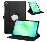 FINTIE Coque Rotative pour Samsung Galaxy Tab A11 Plus (A11+) 11 Pouces 2025 et Galaxy Tab A9 Plus (A9+) 11” 2023, Housse Pivotante à 360°, Étui Rotatif et Robuste, Noir