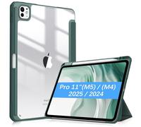FINTIE Coque Transparente pour iPad Pro 11 Pouces M5/M4 (2025/2024)