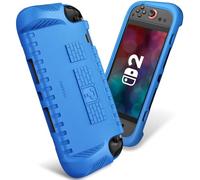 FINTIE Coque Ultra légère Compatible avec Nintendo Switch 2 (2025) avec emplacements pour Cartes de Jeu - [Antichoc] Coque de Protection légère avec Prise en Main Ergonomique, adaptée aux Enfants