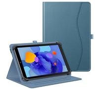 FINTIE Coque Universelle pour Tablette 10 Pouces (9''-10.5''/10.9''/11''), Housse Multipositions pour Tablette TECLAST, Blackview, YESTEL, YOTOPT, MEBERRY, OSCAL etc, Bleu Brumeux