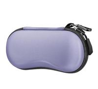FINTIE Étui à Lunettes Rigide pour Femmes et Hommes - Portable Étui pour Lunettes de Soleil Boite Lunette avec Fermeture Éclair et Clip