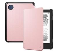 FINTIE Étui Compatible avec 6” Kobo Clara Colour/BW 2024 et Kobo Clara 2E 2022 - Housse Fine et Légère Coque Fermeture Magnétique, Or Rose