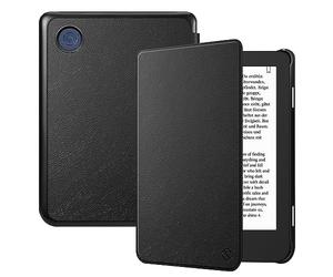 FINTIE Étui Compatible avec 6” Kobo Clara Colour/BW 2024 et Kobo Clara 2E 2022 - Housse Fine et Légère Coque Fermeture Magnétique, Noir