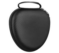 FINTIE Étui Compatible avec AirPods Max Écouteurs, Housse Rigide en EVA Anti-Choc Sac de Transport avec Rangement d'accessoires pour Casque AirPods Max, Noir