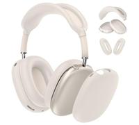 FINTIE Étui Compatible avec Airpods Max, Coque en Silicone Souple Housse Accessoire Protection pour Casque AirPods Max, Lumière Stellaire