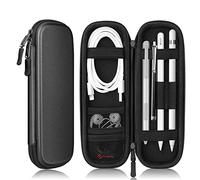 FINTIE Étui Compatible avec Apple Pencil Pro/USB-C & 2e/1re Génération | Housse de Protection pour S Pen/Surface Pen, Noir