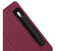 FINTIE Étui Compatible avec Pencil (USB-C) et Pencil (2e/1re Génération), Porte-Stylo Élastique Pochette Adhésive Housse de Protection pour Stylets, Noir