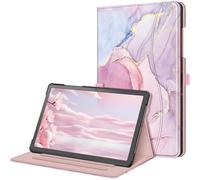 Fintie Étui de Protection pour Samsung Galaxy Tab A9 Plus/A9+ 5G 11" 2023 modèle (SM-X210/X216/X218), Fonction Support Intelligent Multi-Angle avec Poche Auto Wake/Sleep, Dreamy Marble