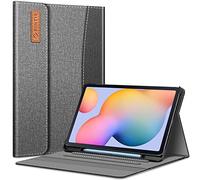 Fintie Étui de Protection pour Tablette Samsung Galaxy Tab S6 Lite 10,4" 2024/2022/2020, avec Affichage Multi-Angle, Support pour Stylo S et Compartiment pour Documents, Veille/réveil Automatique,