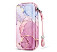 FINTIE Étui de transport pour calculatrice graphique TI-84 Plus CE, étui de protection rigide en EVA résistant aux chocs pour TI-83 Plus CE/Casio fx-9750GII (marbre scintillant)