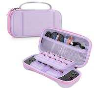 Fintie Étui de transport pour Nintendo Switch 2 (2025), coque rigide antichoc Switch 2, sac de voyage avec 19 cartes de jeu, 2 emplacements pour cartes Micro SD et poche intérieure pour accessoires