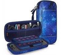 Fintie Étui de Transport pour Nintendo Switch 2 (2025), résistant aux Chocs, Rigide, Sac de Voyage Portable avec emplacements pour Cartes de Jeu et Poche intérieure pour Accessoires, Ciel étoilé
