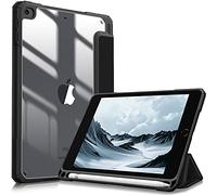 FINTIE Étui hybride compatible avec iPad mini 5ème génération (2019) / iPad mini 4ème génération (2015) 7,9" - Coque fine résistante aux chocs avec dos transparent - Fonction veille/réveil automatique