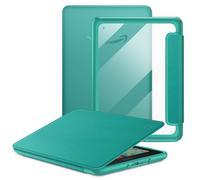 FINTIE Étui pour 7" Kindle Paperwhite (12e Génération, 2024) et Kindle Colorsoft (1re Génération, 2025/2024), Coque Hybride et Transparente Housse Fine Antichoc avec Fonction, Jade