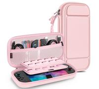 FINTIE Étui pour Nintendo Switch 2 (2025) - [Antichoc en EVA] Etui de Voyage, Housse de Transport avec Emplacements Cartes de Jeu et Poche Intérieure pour Accessoires, Or Rose