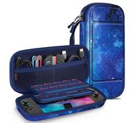FINTIE Étui pour Nintendo Switch 2 (2025) - [Antichoc en EVA] Etui de Voyage, Housse de Transport avec Emplacements Cartes de Jeu et Poche Intérieure pour Accessoires, Ciel Étoilé