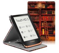 FINTIE Étui pour Pocketbook Touch Lux 5/4, HD 3 et Basic Lux 2/Color 2020