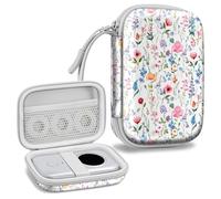 FINTIE Étui rigide portable pour étiqueteuse compatible avec Phomemo D30 D35, NELKO P21, SUPVAN E10, NIIMBOT D11 D110, JADENS D110, ORGSTA S001 - Housse de transport rigide portable pour imprimante